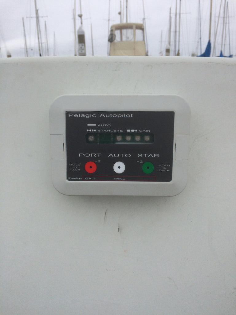 Ericson 26 Installation of the Pelagic The Pelagic Autopilot and