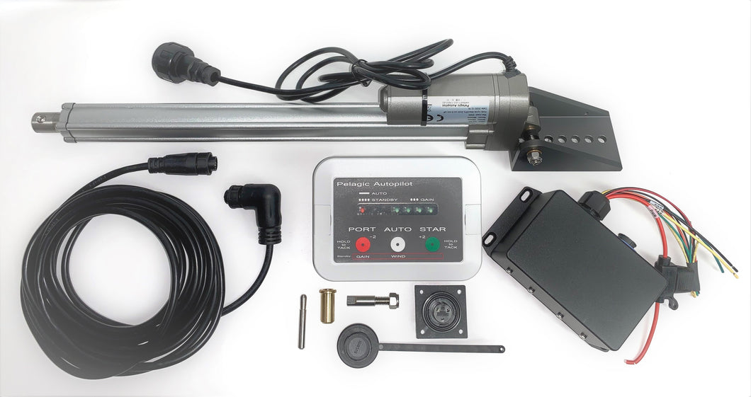PA1 Standard Pelagic Autopilot System for Tiller Steered Vessels - Out of stock. Ships November 10.